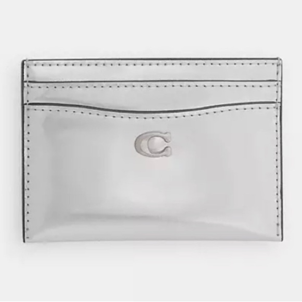 Coach Metallic Card Holder